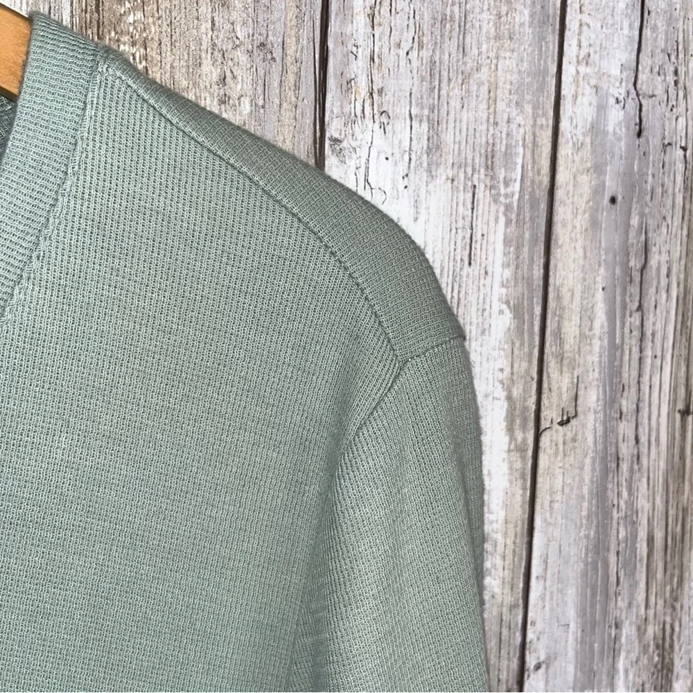 J. Jill Mineral Green Textured Patch Pocket Tunic - Picture 5 of 6